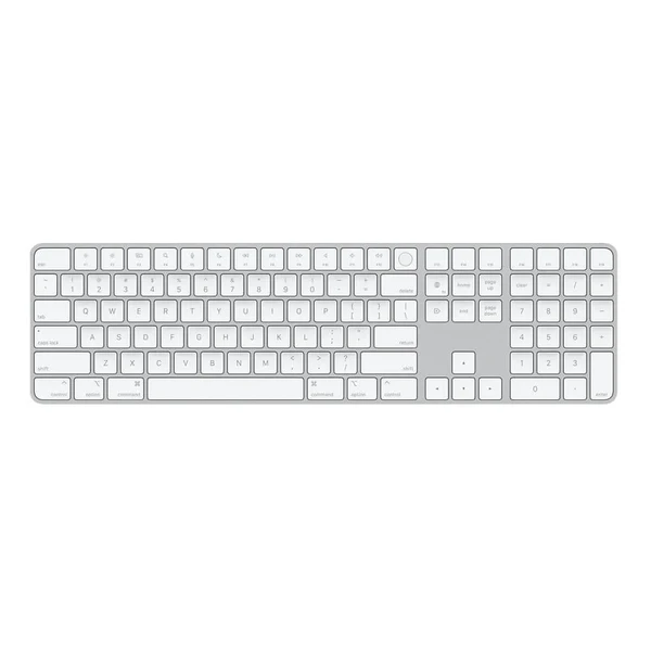 Клавіатура Apple Magic Keyboard with Touch ID and Numeric Keypad Silver US English (MK2C3)