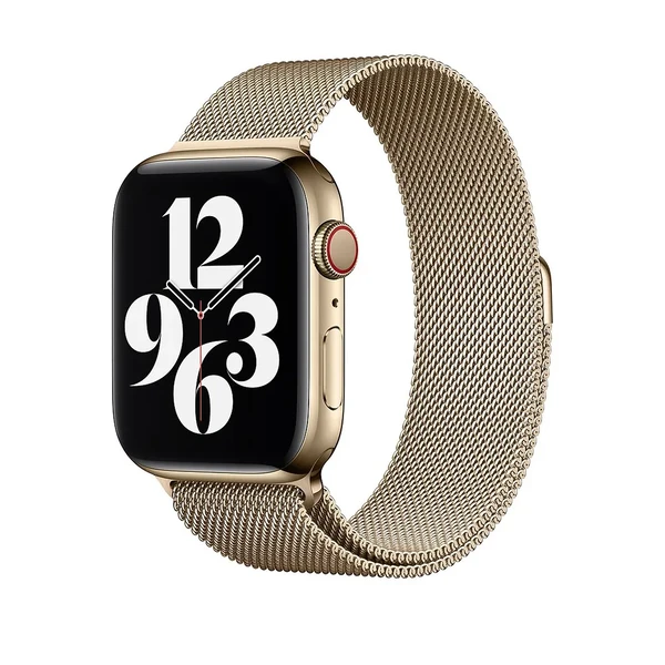 Металевий ремінець Apple Milanese Loop Gold (ML763) для Apple Watch Ultra 49mm | 45mm | 44mm | 42mm в Ужгороді