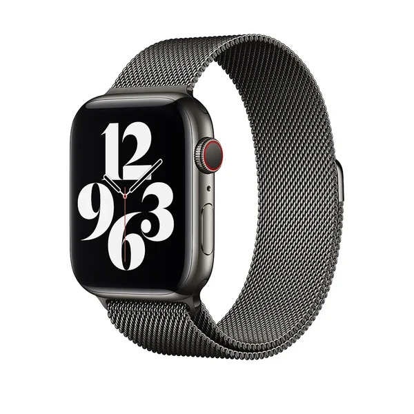 Металевий ремінець Apple Milanese Loop Graphite (ML773) для Apple Watch Ultra 49mm | 45mm | 44mm | 42mm в Ужгороді