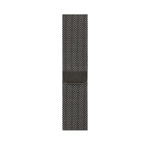 Металевий ремінець Apple Milanese Loop Graphite (ML773) для Apple Watch Ultra 49mm | 45mm | 44mm | 42mm - Фото 2