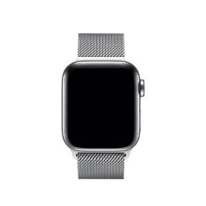 Металлический ремешок Apple Milanese Loop Silver (ML753) для Apple Watch 41mm | 40mm | 38mm - Фото 2