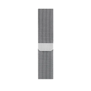 Металлический ремешок Apple Milanese Loop Silver (ML783) для Apple Watch Ultra 49mm | 45mm | 44mm | 42mm - Фото 3
