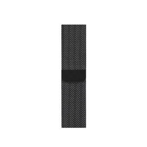 Металлический ремешок Apple Milanese Loop Space Black (MTU12) для Apple Watch 41mm | 40mm | 38mm - Фото 3
