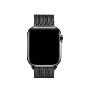 Металлический ремешок Apple Milanese Loop Space Black (MTU12) для Apple Watch 41mm | 40mm | 38mm - Фото 2