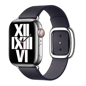 Ремешок Apple Modern Buckle Ink для Apple Watch Ultra Ultra 49mm | 45mm | 44mm | 42mm Размер L (MP8D3) MP8D3 - Фото 1