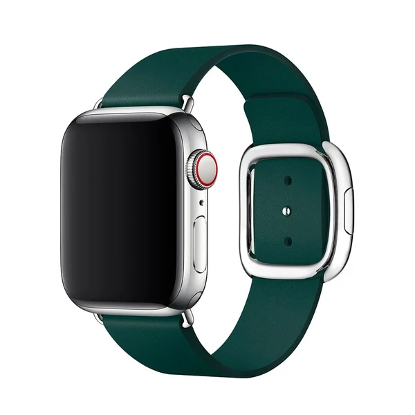 Ремешок Apple Modern Buckle Forest Green Large (MTQK2) для Apple Watch 41mm | 40mm | 38mm