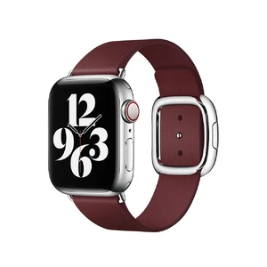 Ремінець Apple Modern Buckle Garnet Medium для Apple Watch 41mm | 40mm | 38mm  (MY642) MY642 - Фото 1
