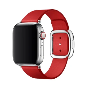 Ремешок Apple Modern Buckle (PRODUCT)RED Large (MMH02 | MTQV2) для Apple Watch 41mm | 40mm | 38mm MMH02/MTQV2 - Фото 1