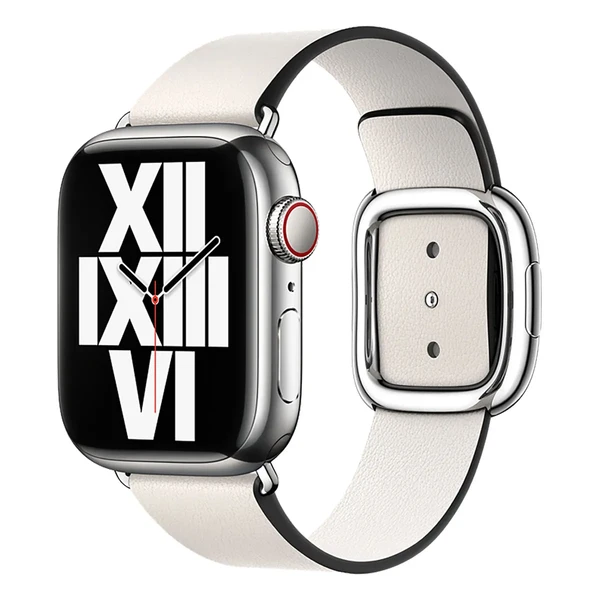 Ремешок Apple Modern Buckle Chalk Large (ML7J3) для Apple Watch 41mm | 40mm | 38mm