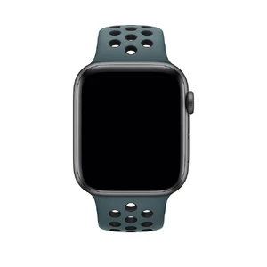 Ремешок Apple Nike Sport Band Celestial Teal | Black (MTP32) для Apple Watch Ultra 49mm | 45mm | 44mm | 42mm - Фото 2