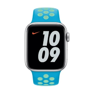 Ремешок Apple Nike Sport Band Chlorine Blue | Green Glow (MJ6H3) для Apple Watch 41mm | 40mm | 38mm Series - Фото 2
