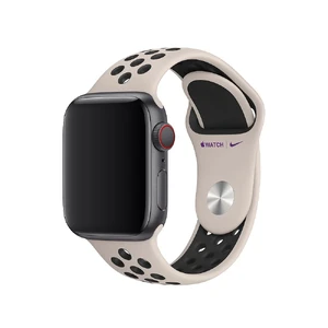 Ремешок Apple Nike Sport Band Desert Sand | Black S | M&M | L (MWU82) для Apple Watch 41mm | 40mm | 38mm MWU82 - Фото 1