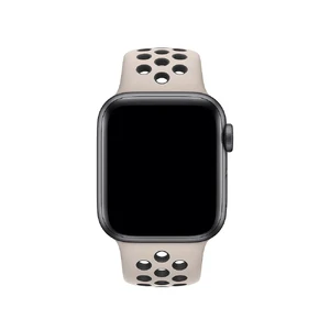 Ремешок Apple Nike Sport Band Desert Sand | Black S | M&M | L (MWU82) для Apple Watch 41mm | 40mm | 38mm - Фото 2