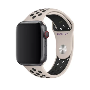 Ремінець Apple Nike Sport Band Desert Sand | Black (MWUD2) для Apple Watch Ultra 49mm | 45mm | 44mm | 42mm MWUD2 - Фото 1