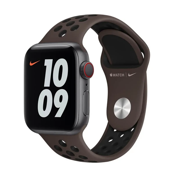 Ремешок Apple Nike Sport Band Ironstone | Black (MJ6M3) для Apple Watch Ultra 49mm | 45mm | 44mm | 42mm Series