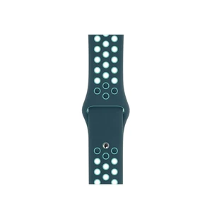 Ремешок Apple Nike Sport Band Midnight Turquoise | Aurora Green (MXR12) для Apple Watch Ultra 49mm | 45mm | 44mm | 42mm - Фото 2