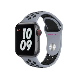 Ремешок Apple Nike Sport Band Obsidian Mist | Black для Apple Watch Ultra 49mm | 45mm | 44mm | 42mm Series  (MG403) MG403 - Фото 1