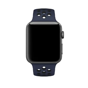 Ремешок Apple Nike Sport Band Obsidian | Black (MQ2X2) для Apple Watch Ultra 49mm | 45mm | 44mm | 42mm - Фото 2