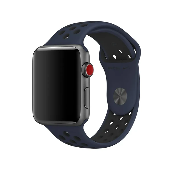 Ремешок Apple Nike Sport Band Obsidian | Black (MQ2X2) для Apple Watch Ultra 49mm | 45mm | 44mm | 42mm