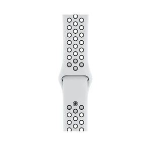 Ремешок Apple Nike Sport Band Pure Platinum | Black (ML843) для Apple Watch 41mm | 40mm | 38mm Series - Фото 3