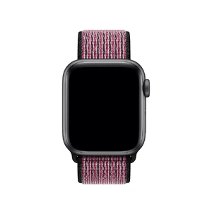 Ремешок Apple Nike Sport Loop Pink Blast | True Berry (MWTW2) для Apple Watch 41mm | 40mm | 38mm - Фото 2
