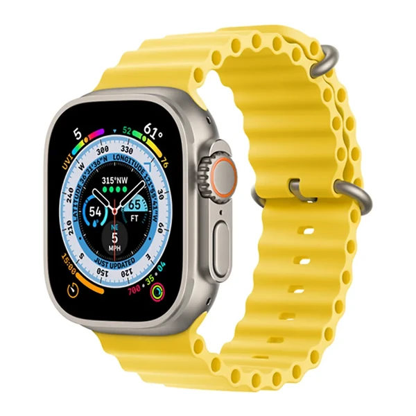 Ремешок Apple Ocean Band Yellow для Apple Watch Ultra Ultra 49mm | 45mm | 44mm | 42mm (MQEC3) в Виннице