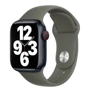Ремінець Apple Olive Sport Band (MR2T3) для Apple Watch Ultra 49mm | 45mm | 44mm | 42mm (M/L) MR2T3 - Фото 1