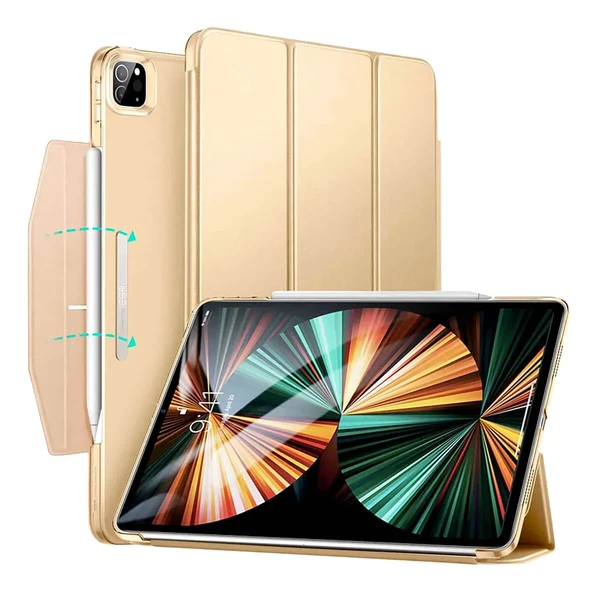Чохол-книжка з тримачем для Apple Pencil ESR Ascend Khaki для iPad Pro 12.9" (2022 | 2021)