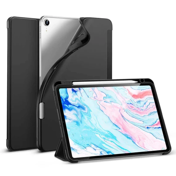 Чохол-книжка з тримачем Apple Pencil ESR Rebound Pencil Black для iPad Air 5 M1 | 4 (2022 | 2020)