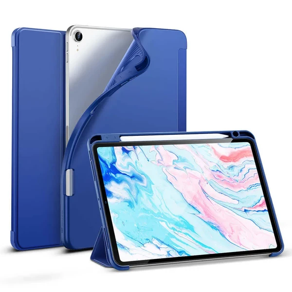 Чохол-книжка з тримачем Apple Pencil ESR Rebound Pencil Navy Blue для iPad Air 5 M1 | 4 (2022 | 2020)