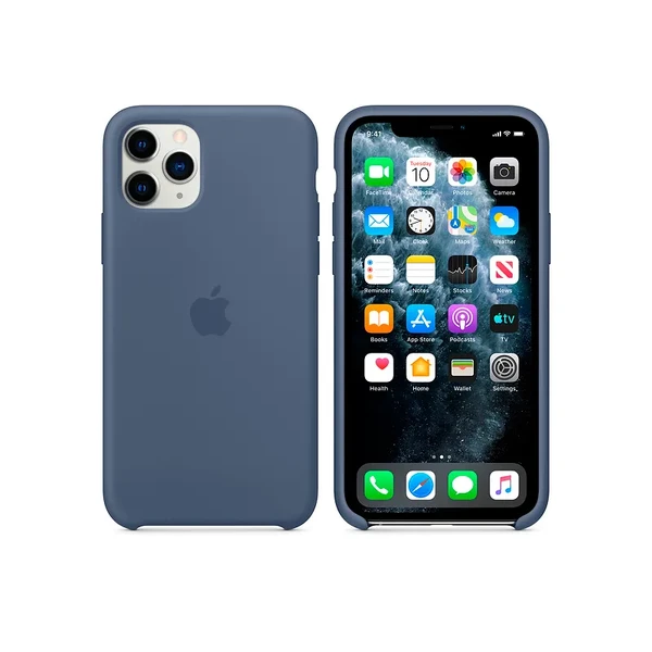 Силиконовый чехол Apple Silicone Case Alaskan Blue (MWYR2) для iPhone 11 Pro в Хмельницком