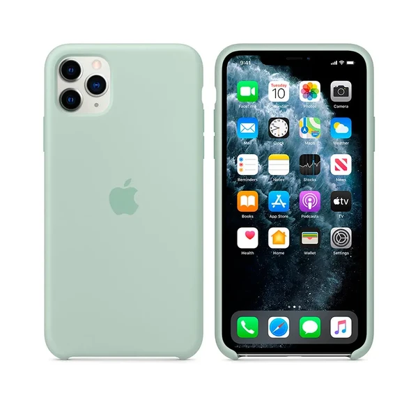 Силіконовий чохол Apple Silicone Case Beryl (MXM92) для iPhone 11 Pro Max в Сумах