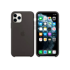 Силіконовий чохол Apple Silicone Case Black (MWYN2) для iPhone 11 Pro