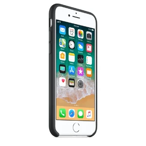 Черный силиконовый чехол Apple Silicone Case Black (MQGK2) для iPhone SE 3 | SE 2 | 8 | 7 - Фото 5