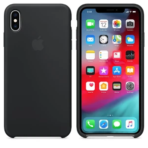 Силіконовий чохол Apple Silicone Case Black (MRWE2) для iPhone XS Max - Фото 3