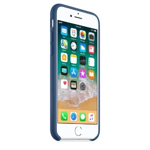 Силіконовий чохол Apple Silicone Case Blue Cobalt (MQGN2) для iPhone SE 3 | SE 2 | 8 | 7 - Фото 5