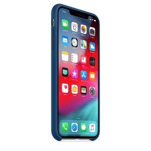 Силиконовый чехол Apple Silicone Case Blue Horizon (MTFE2) для iPhone XS Max - Фото 5