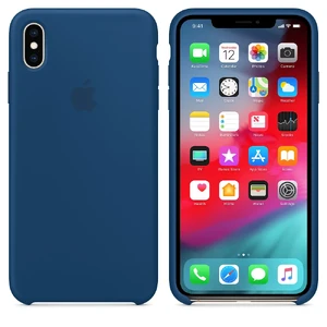 Силиконовый чехол Apple Silicone Case Blue Horizon (MTF92) для iPhone XS | X - Фото 3