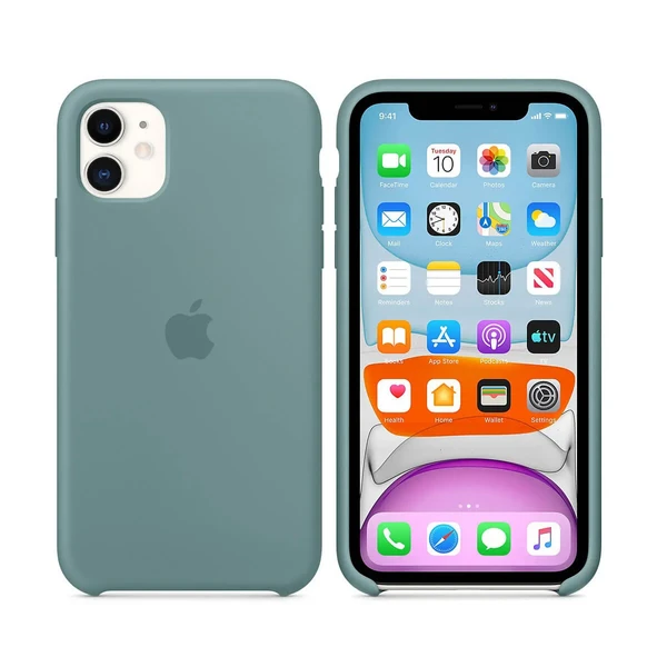 Силіконовий чохол Apple Silicone Case Cactus (MXYW2) для iPhone 11