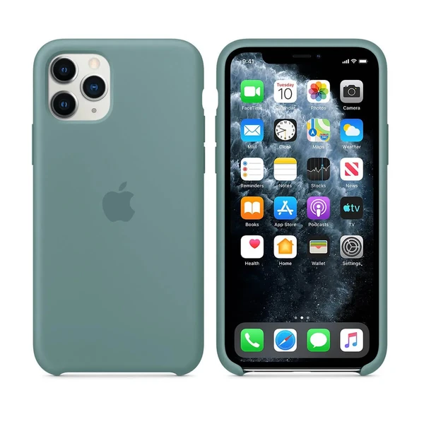 Силиконовый чехол Apple Silicone Case Cactus (MY1C2) для iPhone 11 Pro в Полтаве