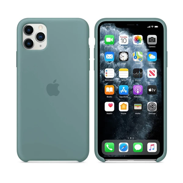Силіконовий чохол Apple Silicone Case Cactus (MY1G2) для iPhone 11 Pro Max в Сумах