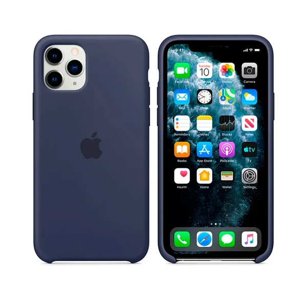 Силіконовий чохол Apple Silicone Case Midnight Blue (MWYW2) для iPhone 11 Pro Max в Сумах