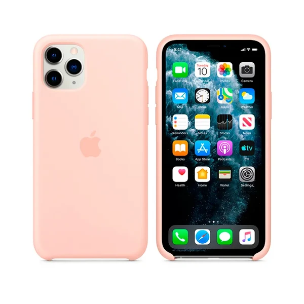 Силиконовый чехол Apple Silicone Case Pink Sand (MWYY2) для iPhone 11 Pro Max в Ровно