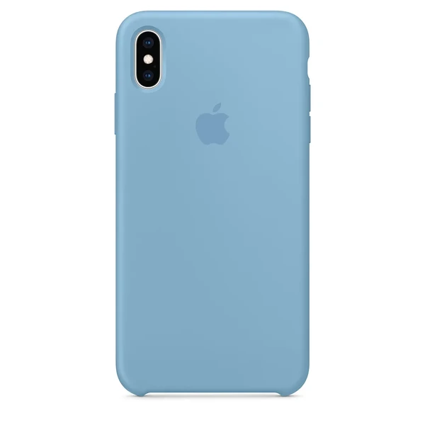 Силиконовый чехол Apple Silicone Case Cornflower (MW952) для iPhone XS Max