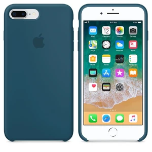 Силиконовый чехол Apple Silicone Case Cosmos Blue (MR6D2) для iPhone 8 Plus | 7 Plus - Фото 3