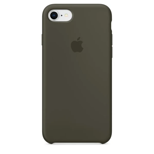 Силіконовий чохол Apple Silicone Case Dark Olive (MR3N2) для iPhone SE 3 | SE 2 | 8 | 7 в Запоріжжі