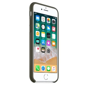 Силиконовый чехол Apple Silicone Case Dark Olive (MR3N2) для iPhone SE 3 | SE 2 | 8 | 7 - Фото 5