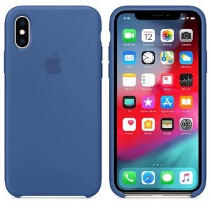Силиконовый чехол Apple Silicone Case Delft Blue (MVF12) для iPhone XS | X - Фото 2