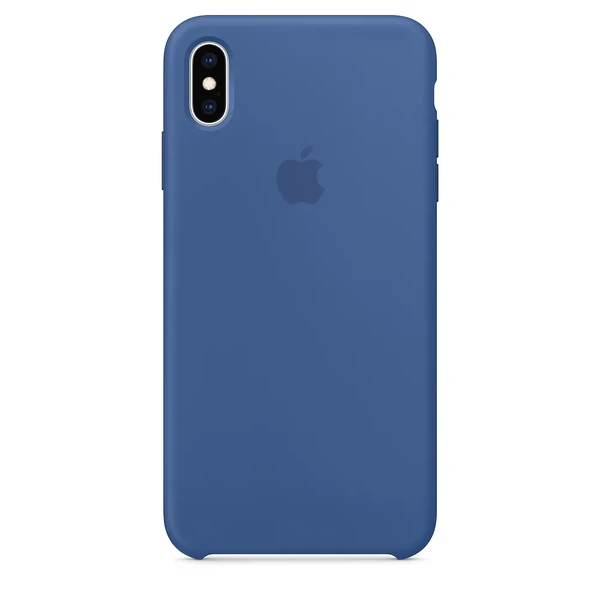 Силиконовый чехол Apple Silicone Case Delft Blue (MVF62) для iPhone XS Max в Николаеве