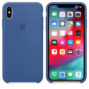 Силіконовий чохол Apple Silicone Case Delft Blue (MVF62) для iPhone XS Max - Фото 2